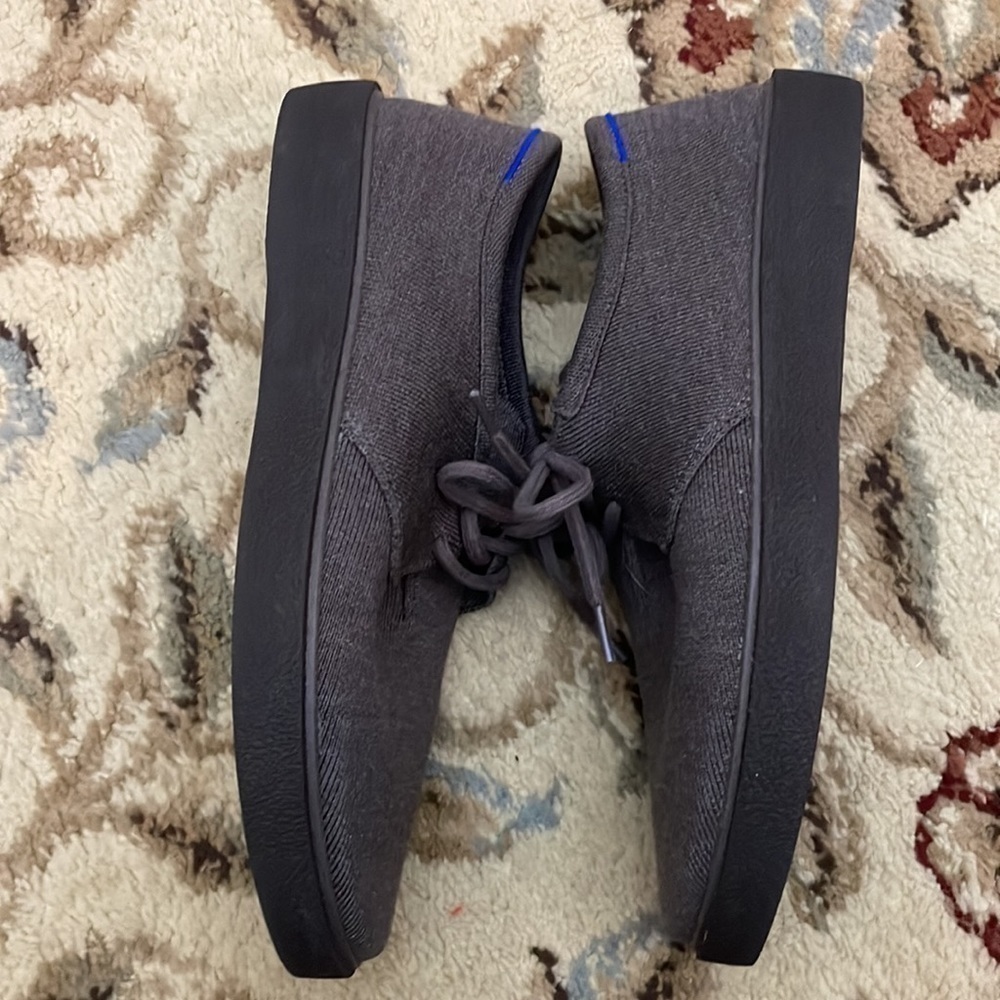 Rothy’s Men’s 11.5 The Monty Laced Sneaker in Timber Brown - Picture 3 of 7